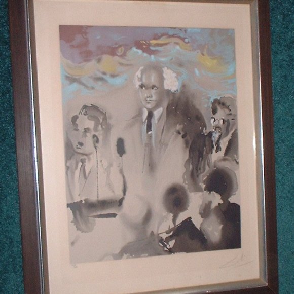 Signed, Limited Edition Salvador Dali Lithograph, Hand signed by Salvador Dali - Picture 2 of 4
